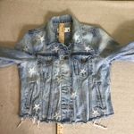 Pistola  Women Denim Cropped Jacket Sm Brando Star Cut-Off Denim Jacket in Zodiac Photo 7