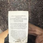 EXPRESS  Womens Sz XS Black Shimmer Metallic Thread Draped V Neck Dress NWT Party Photo 6