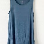 LOGO By Lori Goldstein Logo Layer Slate Blue Light Weight Tank Photo 0