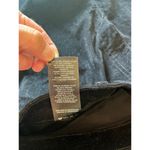 Well Worn  Velvet Capri Pants Women 12 Black Neutral Dark Academia Twee Texture Photo 7