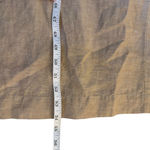 Madewell Linen Blend Ruffle Tie Back Wide Leg Jumpsuit Neutral Size 4 Neutral Photo 13