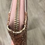 Kate Spade Neda Glitter Greta Cityscape Wallet Blush Pink Photo 6