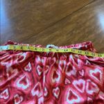 Romantic Red and White Heart Pajama Set Size M Photo 6