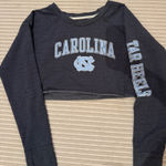 Carolina Tar Heels cropped sweatshirt Blue Size M Photo 0