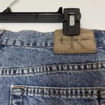 Calvin Klein Vintage Bias cut A line denim midi skirt size 30 Photo 3