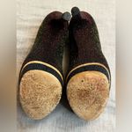 Brian Atwood Fontanne Shoes Gold Red Blue Glitter Heels Platform Black Size 8.5 Photo 8