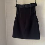 Zac Posen  dress elegant Black Strapless 
Corset mini size 6 Photo 5