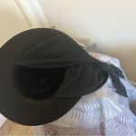 Hat Chic Black Fedora Hat. Lovely! With Neck Shade/scarf Photo 9