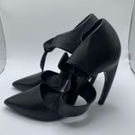 Proenza Schouler  Black Women's heel studded genuine leather Shoes Sz38.5/US7-7.5 Photo 3