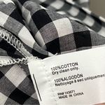 frankie's bikinis  Sadie Dress XL Black Gingham Gauze Babydoll Cottagecore Photo 8