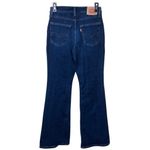 Levi's Levi’s 726 Flare Midrise Dark Wash Cotton Blend Jeans Size 27 #760 Photo 8