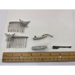 Set Of Rhinestone & Butterfly Hair Accessories Photo 4