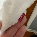 Levi's White Crew Neck Sweatshirt Classic Logo Photo 5