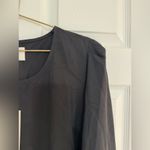 Pomander Place NWT Tuckernuck Bedford Top XXL Black Long Sleeve Dressy Photo 8