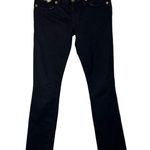 Robin's Jeans SP8369 Long Flap Studded Pockets Black Skinny Jeans Women's 26 Photo 2