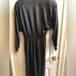 Neiman Marcus 1970s Neumann-Marcus Faux Wrap Dress Gray Photo 8