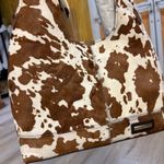 Viral house of Harlow cow print shoulder bag Brown Photo 2