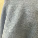 Eileen Fisher Asymmetrical Poncho Light Blue O/S Photo 3