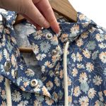 Madewell Ruffle-Neck Anorak Raincoat in French Floral Photo 7