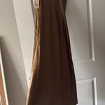 Sincerely Jules Green/Brown Slip Dress Photo 1