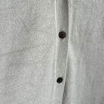 ZARA  Soft Sweater Vest Longline Button Front Viscose Blend Neutral Gray Hue M Photo 3