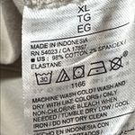 Old Navy  Carpenter Painter Khaki Chino Pants Relaxed Maternity size XL NEW Photo 7