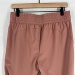 Stitch Star Ankle Pants Womens S Pink Stretch High Rise Tapered Leg Athletic Photo 6