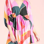 The Impeccable Pig Colorblock Kimono‎ Sleeve Dress Photo 0