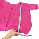 Sézane La Maille Sezane Hot Pink Knit Sweater Top Photo 6