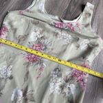 Vintage Virgo‎ Green Floral Pastel Floral Long Maxi Dress Size 14 Fairy Garden Photo 4