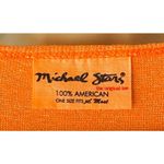 Michael Stars Stretchy Orange V-Neck 3/4 Sleeve Women's Top ~ One Size Fits Most Photo 4