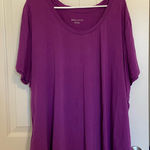 Ava & Viv EUC | Ava &‎ Viv women’s basic solid colored scoop neck shirt — 4X Photo 0