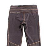 Athleta  Leggings Womens XS Gray Cropped Athleisure Yoga Pants Drawstring Pocket Photo 7