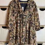 Madewell  Floral daisy reverie faux wrap mini dress Photo 2