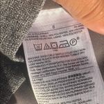 Banana Republic  Charcoal Knit pencil midi skirt with asymmetrical zip front Sz 6 Photo 8