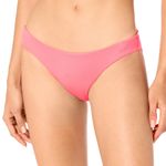 Billabong NWT  Women's Standard Classic Lowrider Bikini Bottom, Coral Crush - S Photo 0