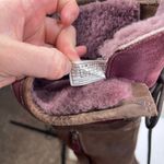 UGG Belcloud Waterproof Brown Boots Brown Suede Leather US 8 UK 6.5 EU 39 Photo 6