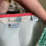 Boden Dolly Day green paisley faux wrap 10P normcore midi dress Photo 3