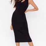 Princess Polly  Shadow Dancer Midi Dress Black Photo 4