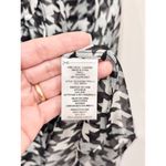 Equipment NWT  Samine Houndstooth Silk Ruffled Blouse Multicolor Women's Size XS Photo 7