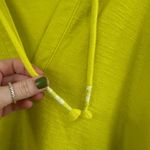 Old Navy  Oversized Lightweight V-Neck Tunic Lime Real Estate Hoodie Size Medium Photo 2