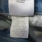 NWT Mother Superior High Waisted Tunnel Vision Sneak in Sippin Sweet Tea Jean 30 Photo 6