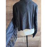 Chelsea and Violet Cardigan Women Sz S Fringe Cardigan Western Bohemian Festival Photo 4