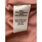 Lulus  Blush‎ Pink Faux Wrap Ruffle Dress M Fall Tiered Flutter Sleeve Mini Photo 7