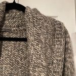Elsamanda Italy Anthropologie Size M Gray Alpaca Blend Open Cardigan Sweater Size M Photo 3