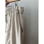 Quince Women's Vintage Wash Tencel Drawstring Cargo Pants Size Large In Shale Photo 6
