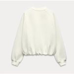 ZARA  White Varsity San Diego Sweatshirt Sz S Photo 11