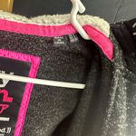 Superdry  zip up sweater hoodie coat pink accents size 2 Photo 4
