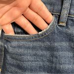 Current/Elliott NWT Current Elliott Womens Jeans Denim Blue High Rise Slim Straight Size 26 Photo 4
