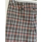 Marie Valois Golf Pants Brown Plaid Trouser 70’s Retro Femme Size 6 Cotton Photo 2